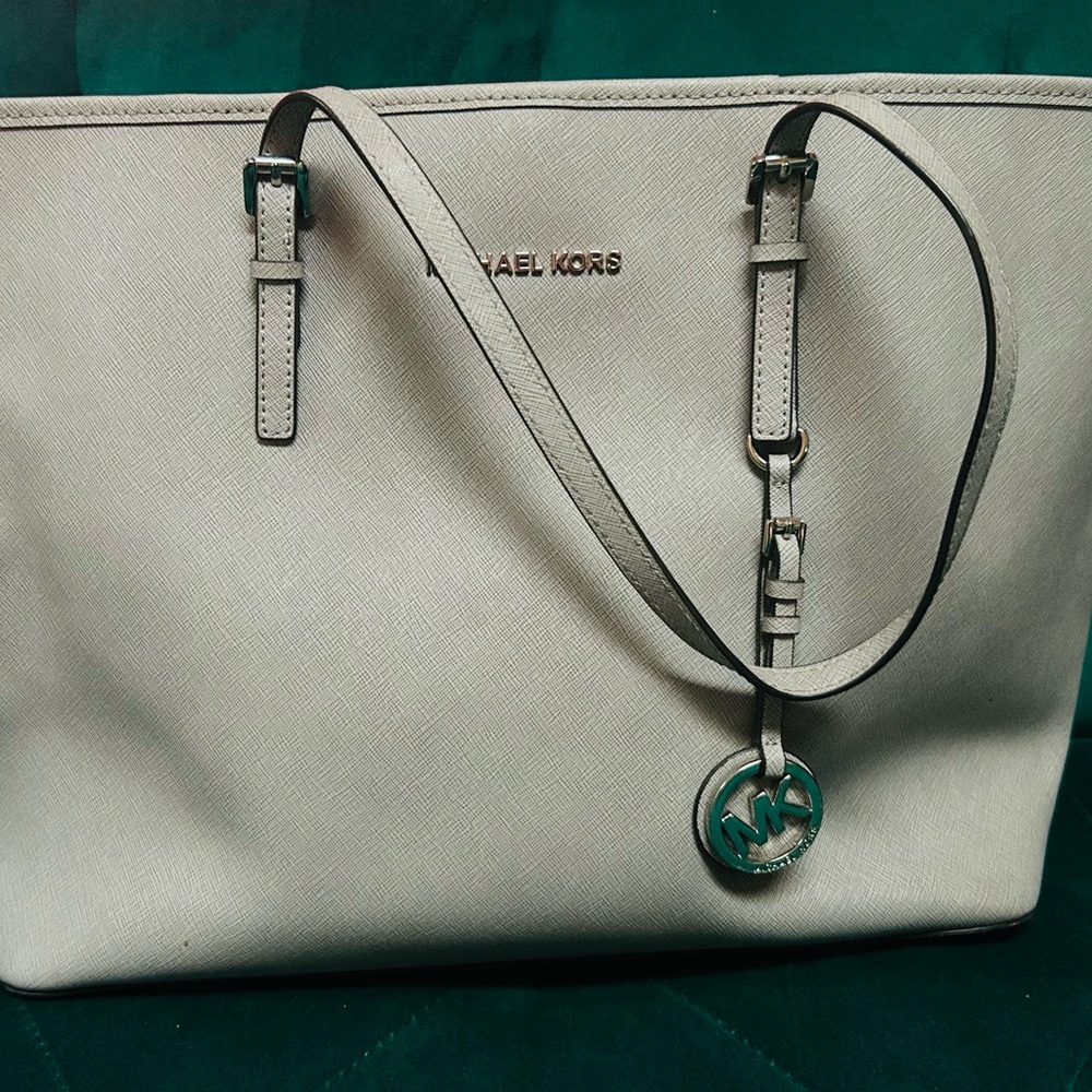 Michael Kors Grey Tote Bag